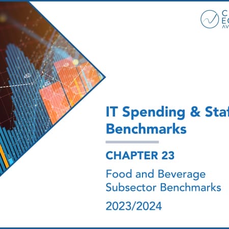 ISS Chapter 23 450x450 - IT Spending and Staffing Benchmarks 2023/2024: Chapter 23: Food and Beverage Subsector Benchmarks