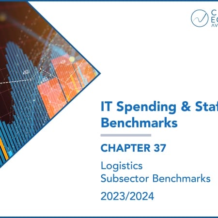 ISS Chapter 37 450x450 - IT Spending and Staffing Benchmarks 2023/2024: Chapter 37: Logistics Subsector Benchmarks