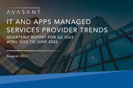 Cover for Apps 2.0 - IT and Apps Managed Services Provider Trends: Quarterly Report for CQ2 2023