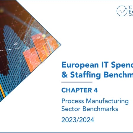 Product image for ISS Euro 06 450x450 - European IT Spending and Staffing Benchmarks 2023/2024: Chapter 4: Process Manufacturing Sector Benchmarks