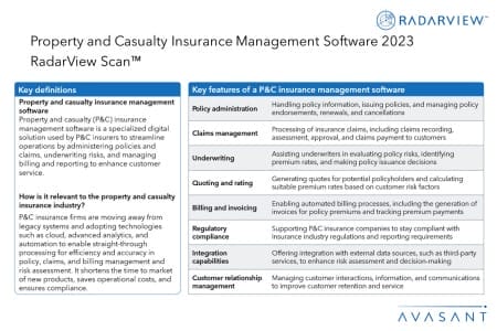 Additional Image1 Property and Casualty Insurance Management Software 2023 450x300 - Property and Casualty Insurance Management Software 2023 RadarView Scan™
