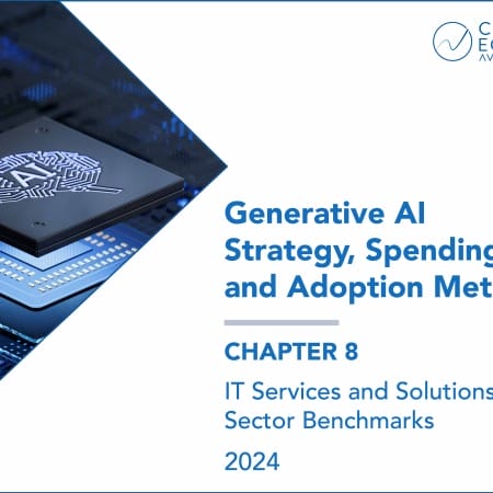Gen Ai Product Images 08 450x450 - Generative AI Strategy, Spending, and Adoption Metrics 2024: Chapter 8: IT Services and Solutions Sector Benchmarks