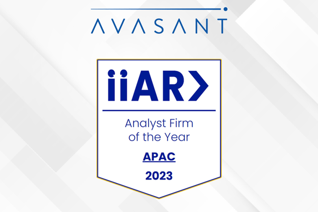 IIAR Product Image 1030x687 - Avasant included amongst the Top 10 IIAR> Analyst Firms of the Year 2023 - Global; Swapnil Bhatnagar won 'The IIAR> Analyst of the Year- APAC 2023'