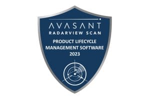 Product Lifecycle Management Software 2023 RadarView Scan™ Image