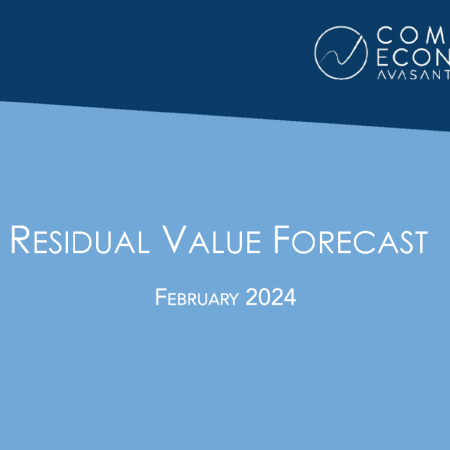 Value Forecast Format - Residual Value Forecast February 2024