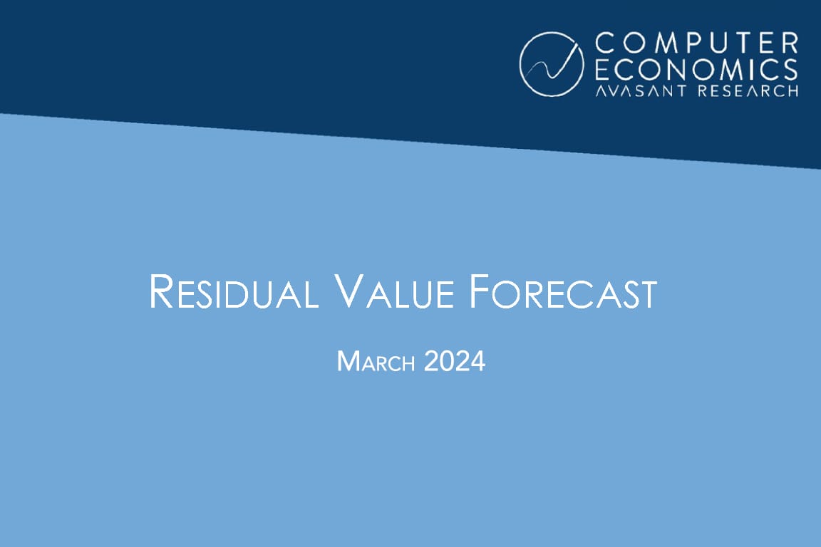 Value Forecast Format March - Residual Value Forecast March 2024