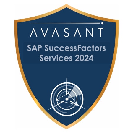 RVBadges PrimaryImages SAP - SAP SuccessFactors Services 2024 RadarView™