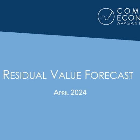 Value Forecast Format - Residual Value Forecast April 2024