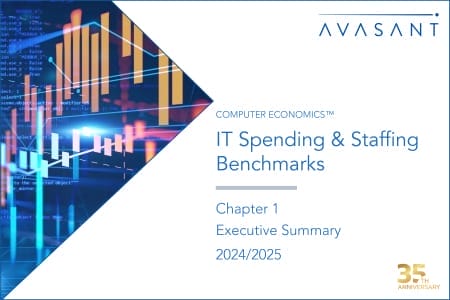 ISS 2024 Product Image Chp 01 450x300 - IT Spending and Staffing Benchmarks 2024/2025: Chapter 1: Executive Summary