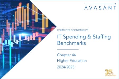 ISS 2024 Product Image Chp 44 450x300 - IT Spending and Staffing Benchmarks 2024/2025: Chapter 44: Higher Education