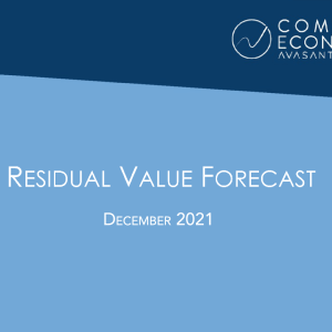 Residual Value Forecast December 2021
