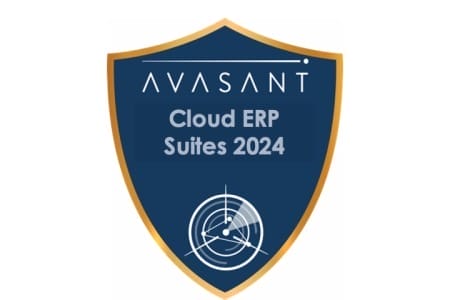 RVBadges Cloud ERP Suites 2024 450x300 - Cloud ERP Suites 2024 RadarView™