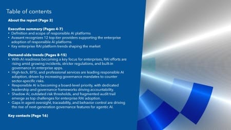 TOC 19 450x253 - Responsible AI Platforms 2025 Market Insights™