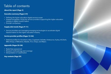 TOC 2 450x300 - Higher Education Digital Services 2025 RadarView™
