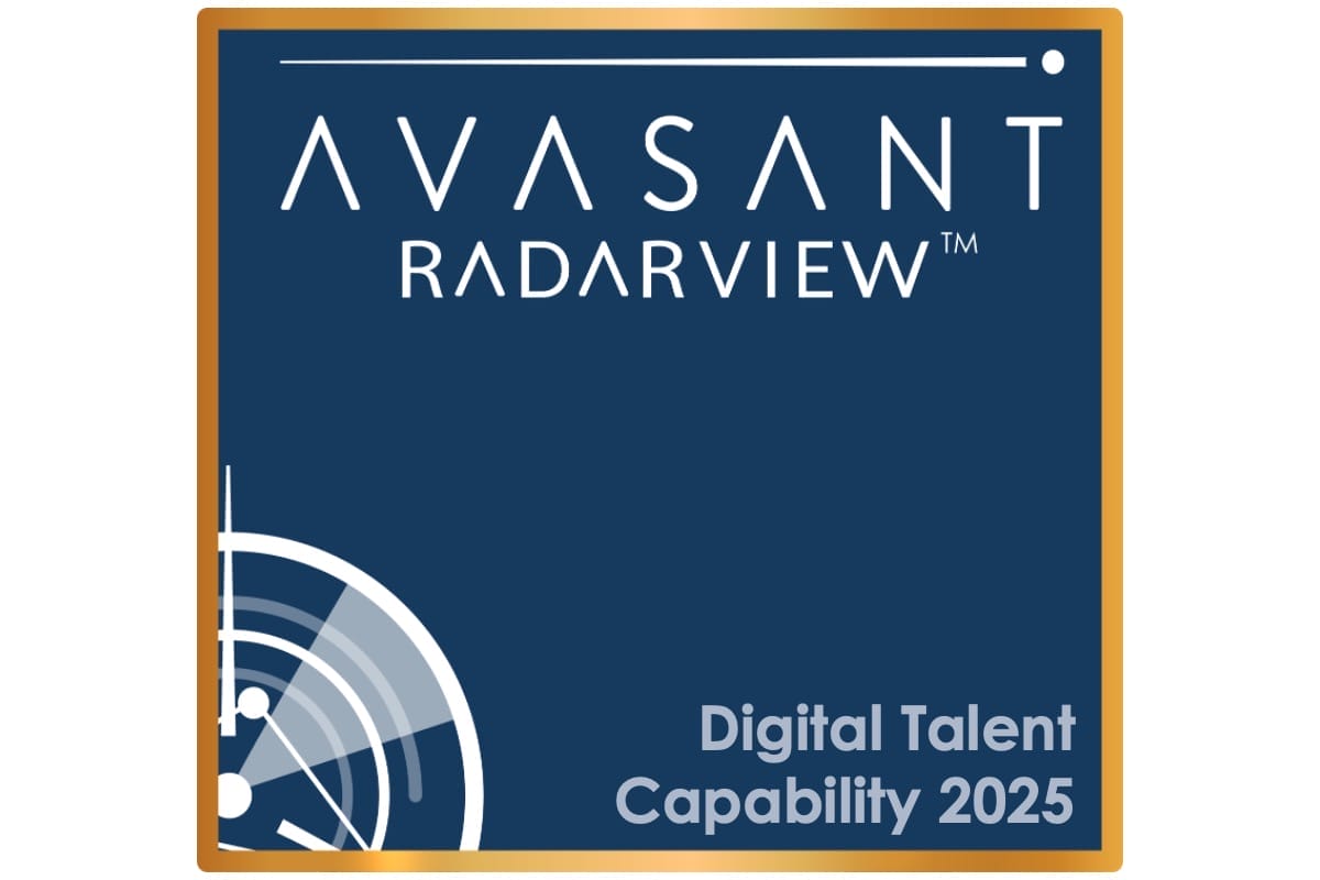Badge Template Digital Talent - Digital Talent Capability 2025 RadarView™